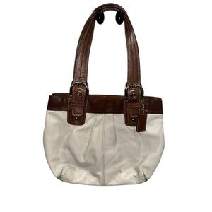 Coach leather shoulder bag f15045‎